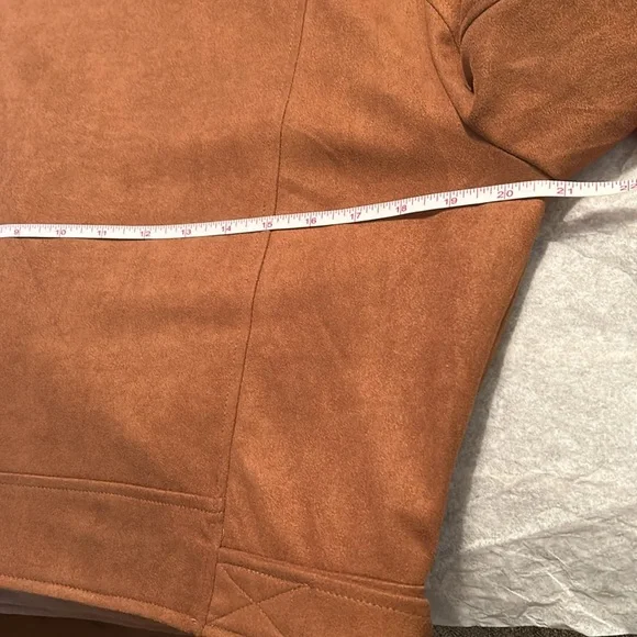 Ellison L Faux Suede Jacket - Picture 11 of 15